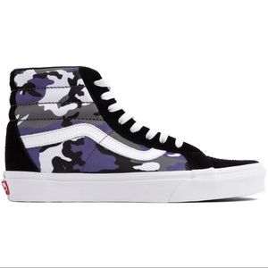 high top camo vans